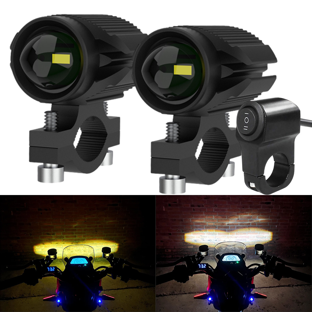Universal Motorcycle Led Headlight Projector - Additional Led Headlights For Motorcycle Led