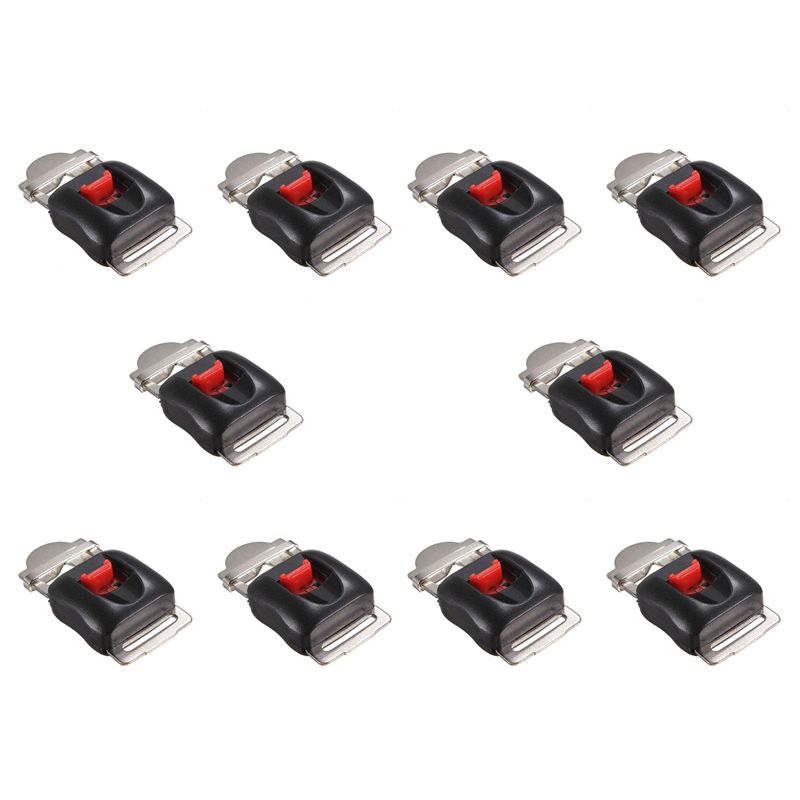 Quick Release Buckle Motorcycle Helmet - AB56-10X Universal Motorcycle Helmets Clip Strap