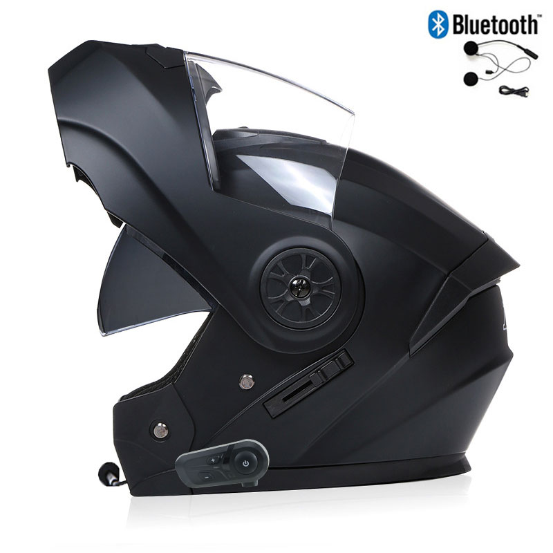 Full Face Motorcycle Helmet With Bluetooth - Bluetooth Men's Motorcycle Helmets Full Face