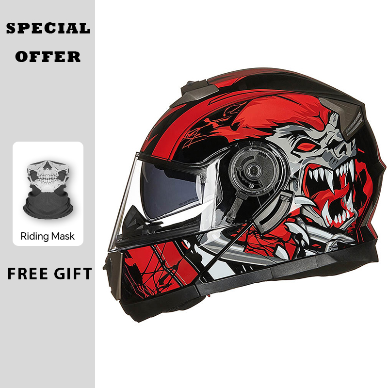 Modular Flip Up Motorcycle Helmet Dot Approved - Motorcycle Helmets Modular Flip Up Helmet