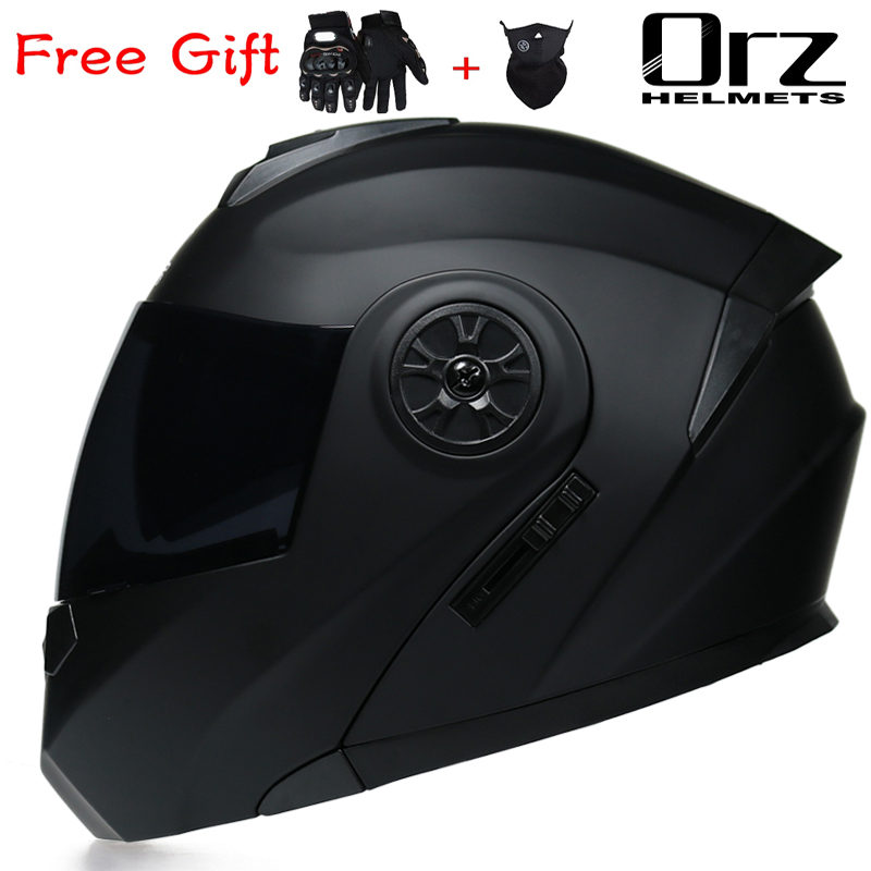 Modular Flip Up Motorcycle Helmet Dot Approved - ORZ-161 Latest DOT Approved Safety Modular