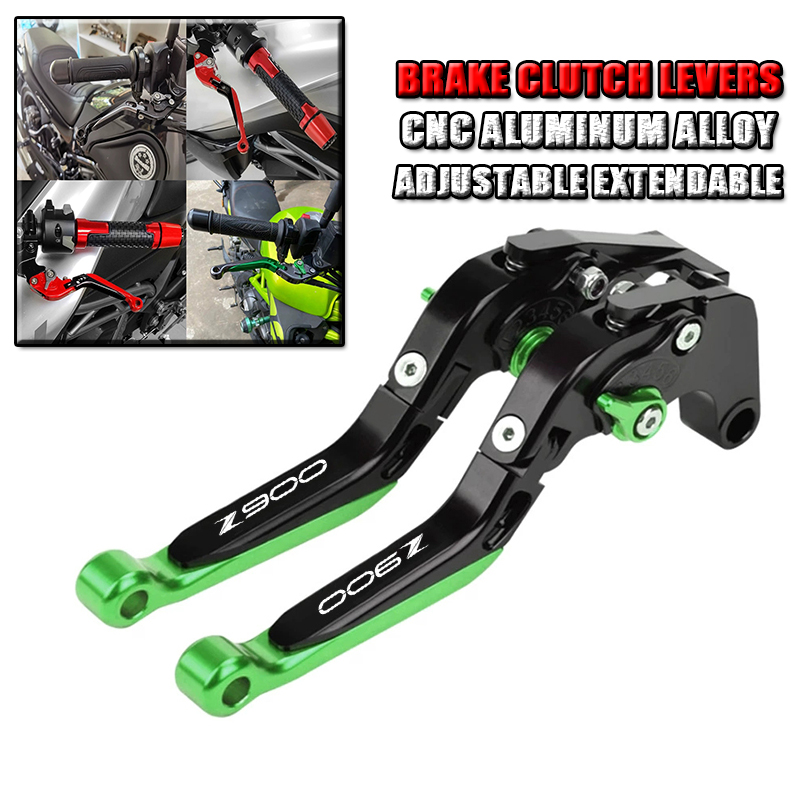 Cnc Aluminum Adjustable Brake Clutch Levers - Fit For Z900 Z 900 z900