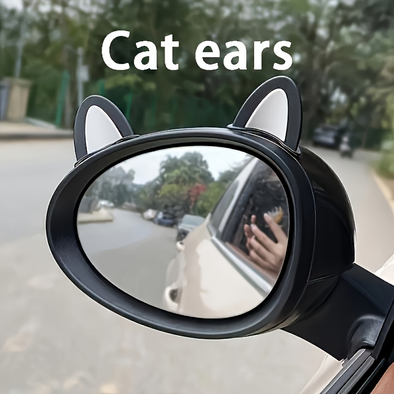 Motorcycle Helmets - 2Pcs Multicolor Cat Ears Helmet Decoration,