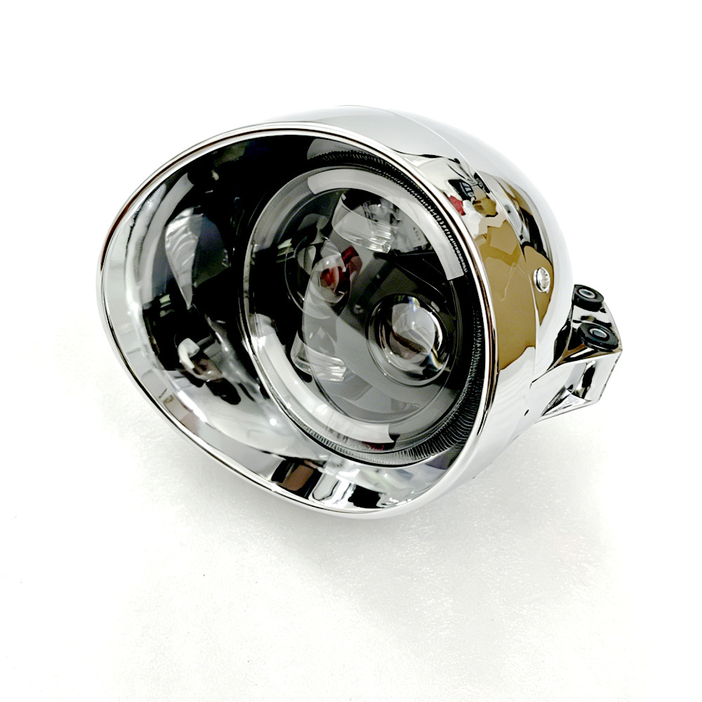 Universal Retro 12V Motorcycle - Universal Motorcycle Led Headlight Projector review and price