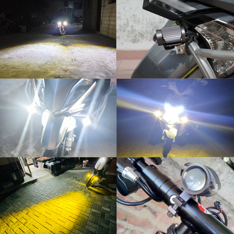 Motorcycle LED Light motorcycl - Universal Motorcycle Led Headlight Projector review and price