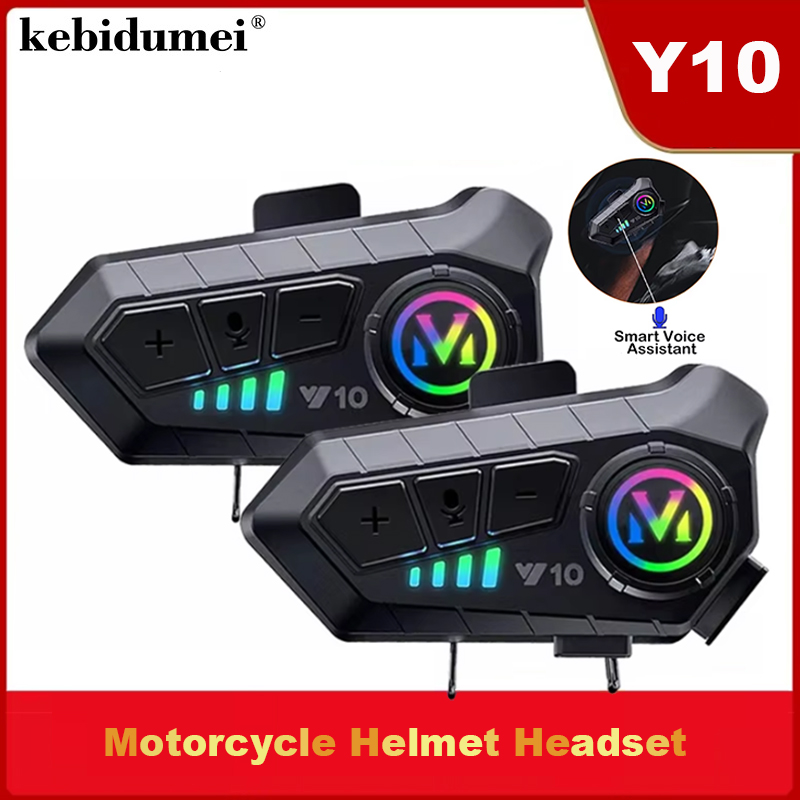 Y10 Bluetooth 5.3 Helmet Heads - Full Face Motorcycle Helmet With Bluetooth review and price