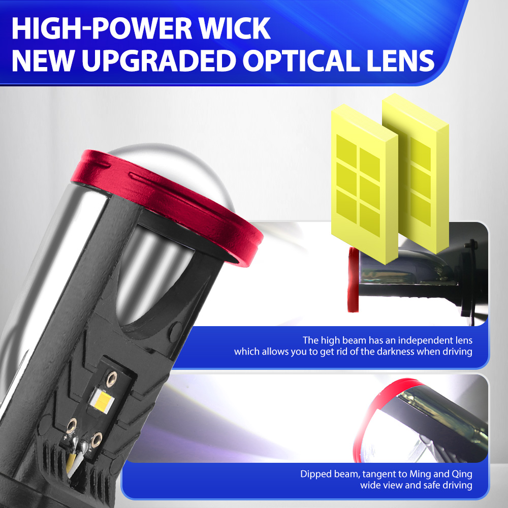 For Kawasaki ZG1400 Concours 2 - Universal Motorcycle Led Headlight Projector review and price