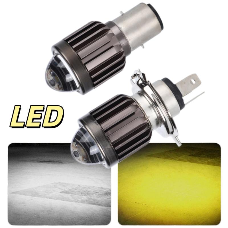 NEW 1Pc Universal H4 BA20D LED - Universal Motorcycle Led Headlight Projector review and price