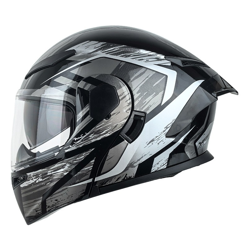 Dual Visor Modular Flip Up Mot - Modular Flip Up Motorcycle Helmet Dot Approved review and price