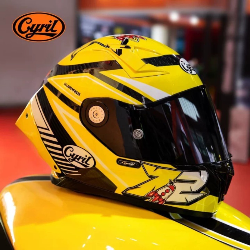 CYRIL Carbon Fiber Full Face M - Carbon Fiber Lightweight Motorcycle Helmet review and price
