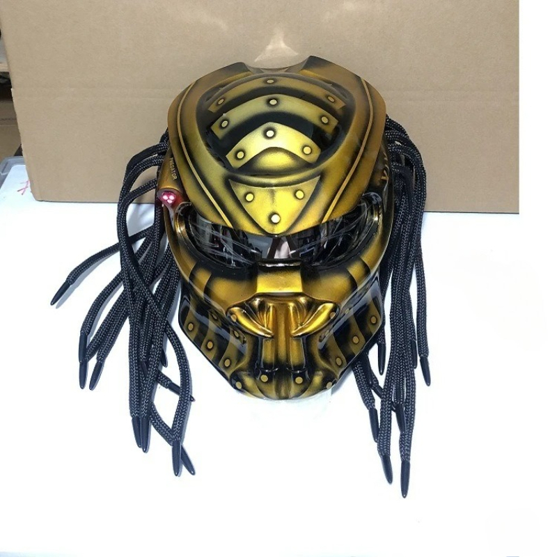 HOT Racing Predator Carbon Fib - Custom Predator Motorcycle Helmet review and price
