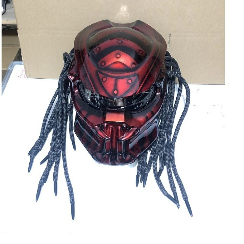 HOT Racing Predator Carbon Fib - Custom Predator Motorcycle Helmet review and price