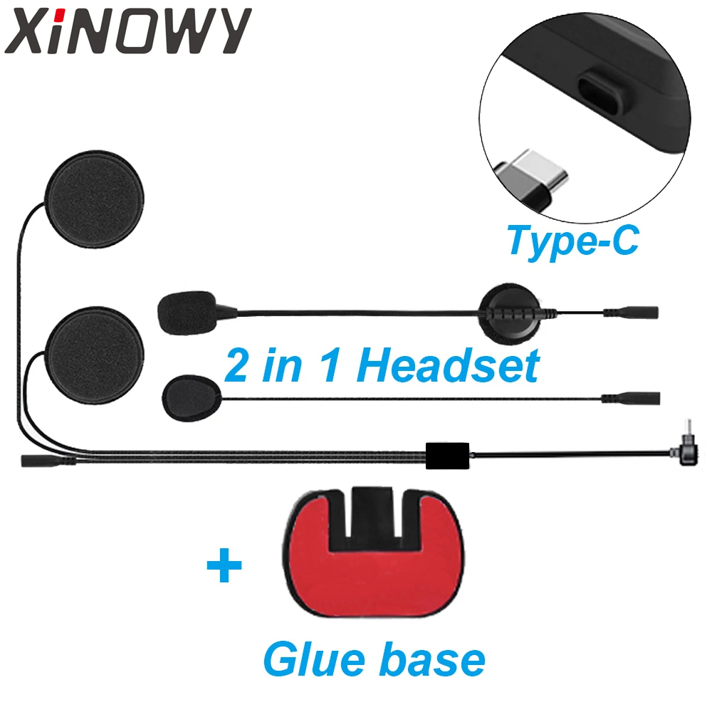 Type-C USB-C for Xinowy V6 PLU - Full Face Motorcycle Helmet With Bluetooth review and price