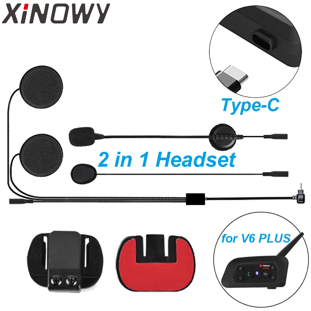 Type-C USB-C for Xinowy V6 PLU - Full Face Motorcycle Helmet With Bluetooth review and price