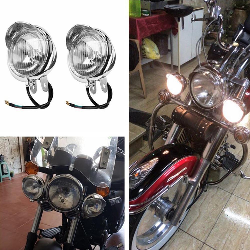 Chrome Universal Motorcycle Fo - Universal Motorcycle Led Headlight Projector review and price