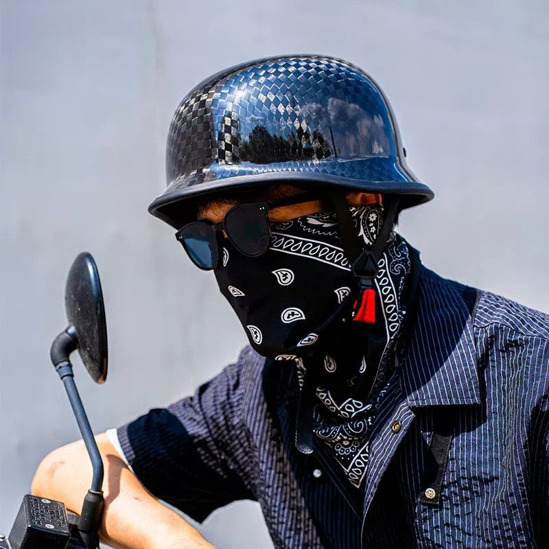 Premium Forged Carbon Fiber Ha - Carbon Fiber Lightweight Motorcycle Helmet review and price