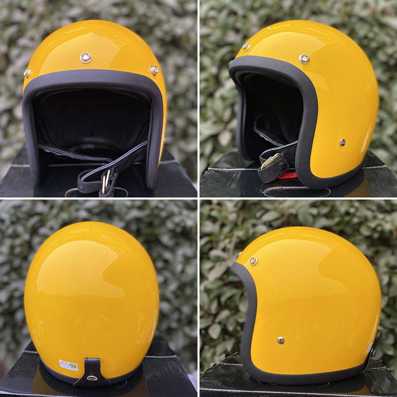 TT&COCASCOS Motorcycle Helmet  - Vintage Open Face Retro Helmet review and price