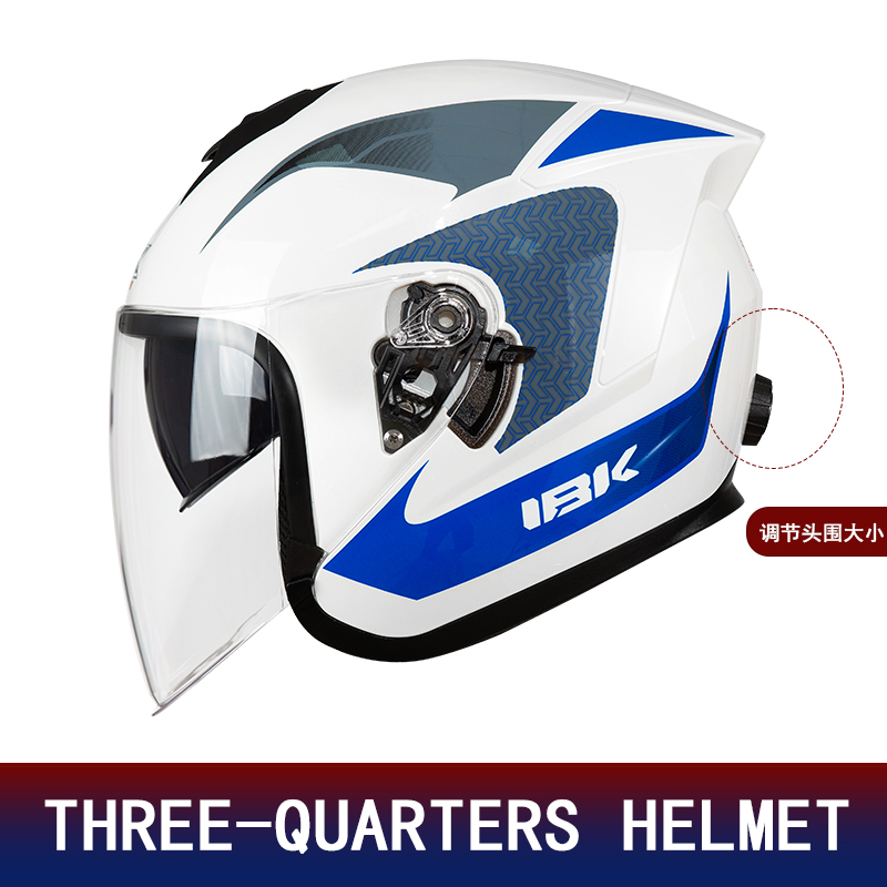 Dual Lens 3/4 Half Face Motorc - Motorcycle Helmet Inner Sun Visor Lens review and price