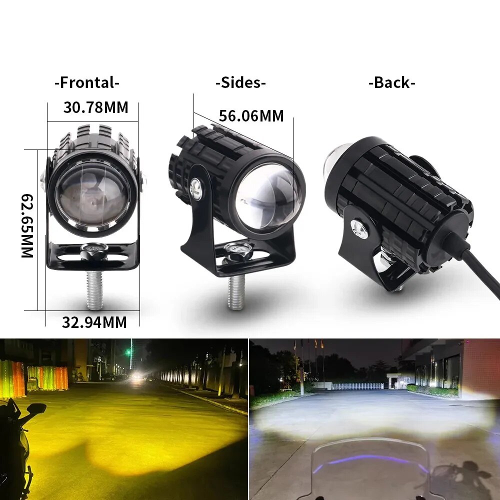 Universal Motorcycle LED Headl - Universal Motorcycle Led Headlight Projector review and price