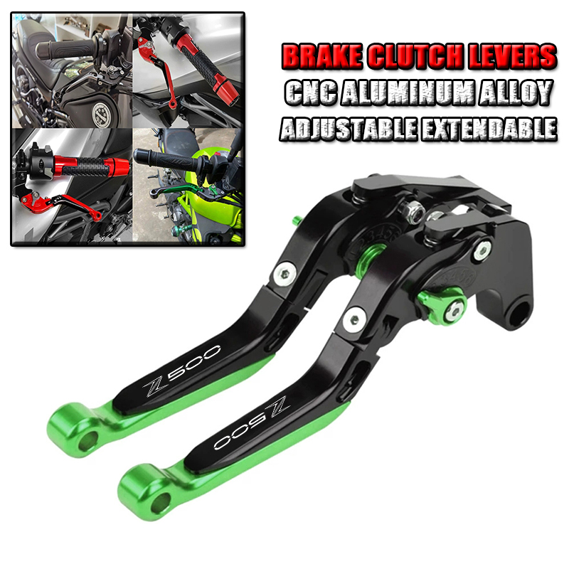 For KAWASAKI Z500 Z 500 2025-2 - Cnc Aluminum Adjustable Brake Clutch Levers review and price
