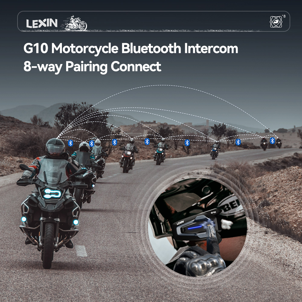NEW-LEXIN G10 Motorcycle Helme - Universal Motorcycle Helmet Intercom Headset review and price