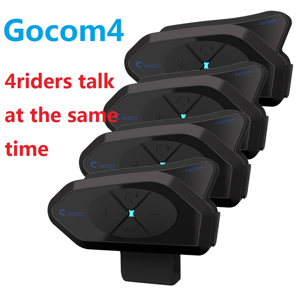 GOCOM4 Motorcycle Bluetooth In - Universal Motorcycle Helmet Intercom Headset review and price