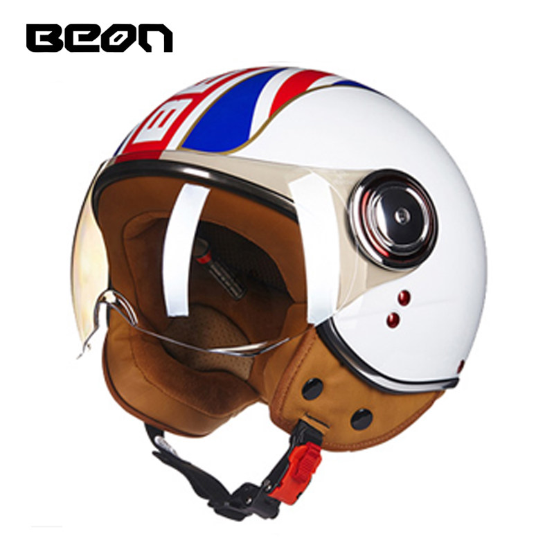 Capacete BEON 110B Open Face M - Vintage Open Face Retro Helmet review and price