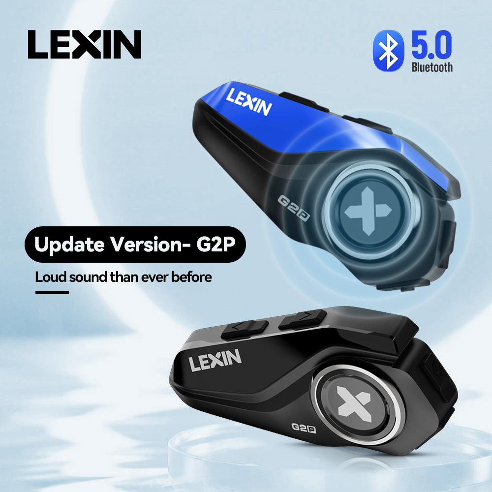 Lexin-G2P Motorcycle Helmet Bl - Universal Motorcycle Helmet Intercom Headset review and price