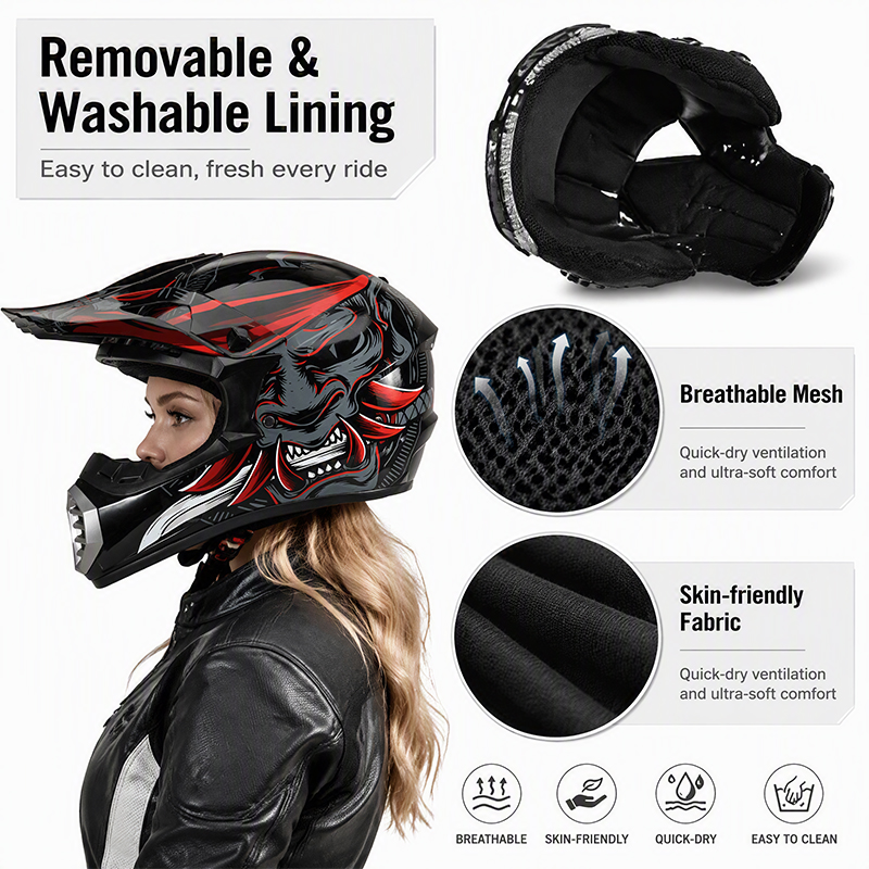 Uchoose Motocross Helmet Set   - Off Road Motocross Helmet Goggles Set review and price